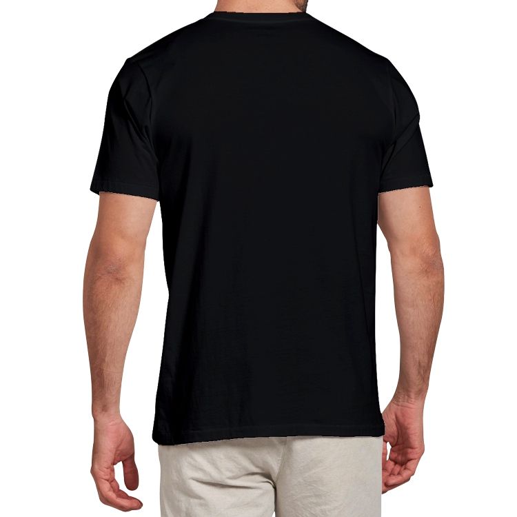 Men's Heavy Cotton Adult T-Shirt Black | Printy6